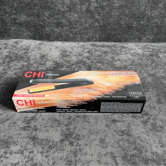 NIB CHI Original Ceramic Hairstyling Iron, 1" - Picture 4 of 7